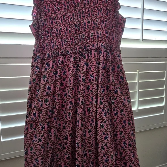 J. Crew Pink and Blue Floral Maxi Dress - Picture 3 of 6